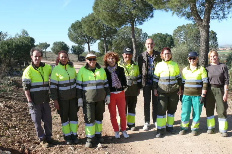 celebración del día del árbol en la sierra de San Isidro, Miguelturra 2023