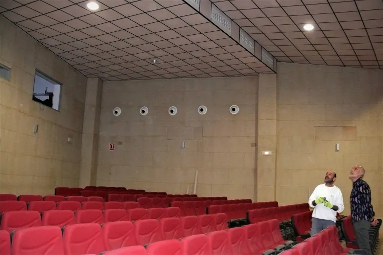 Obra de eficiencia energética en el Cine Paz, Miguelturra 2023