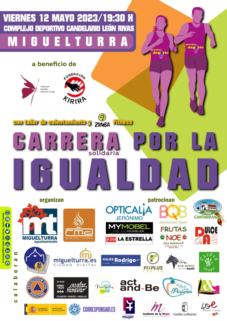 carrera por la igualdad 2023, cartel, veresión 5