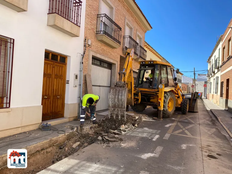 obras calle, abril 2023