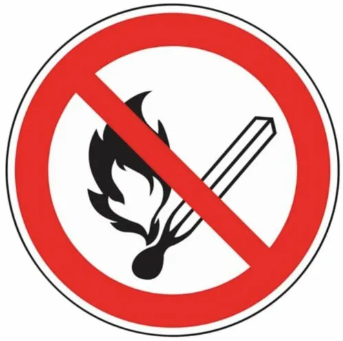 prohibición de hacer fuego
