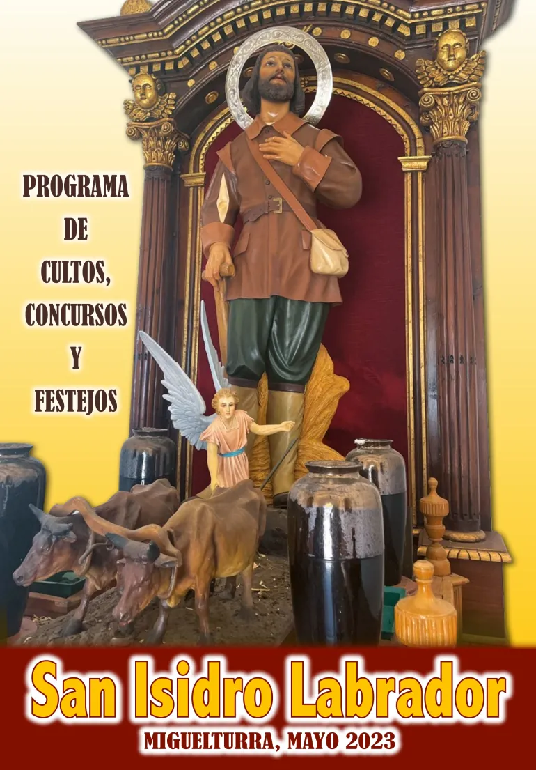 cartel programación San Isidro 2023