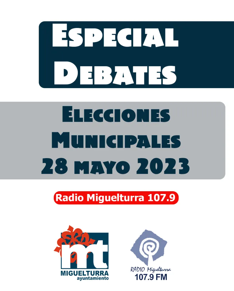 evento debates Elecciones Municipales 2023