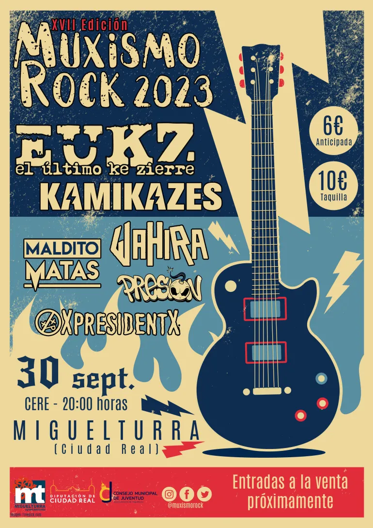 imagen cartel Muxismo Rock 2023