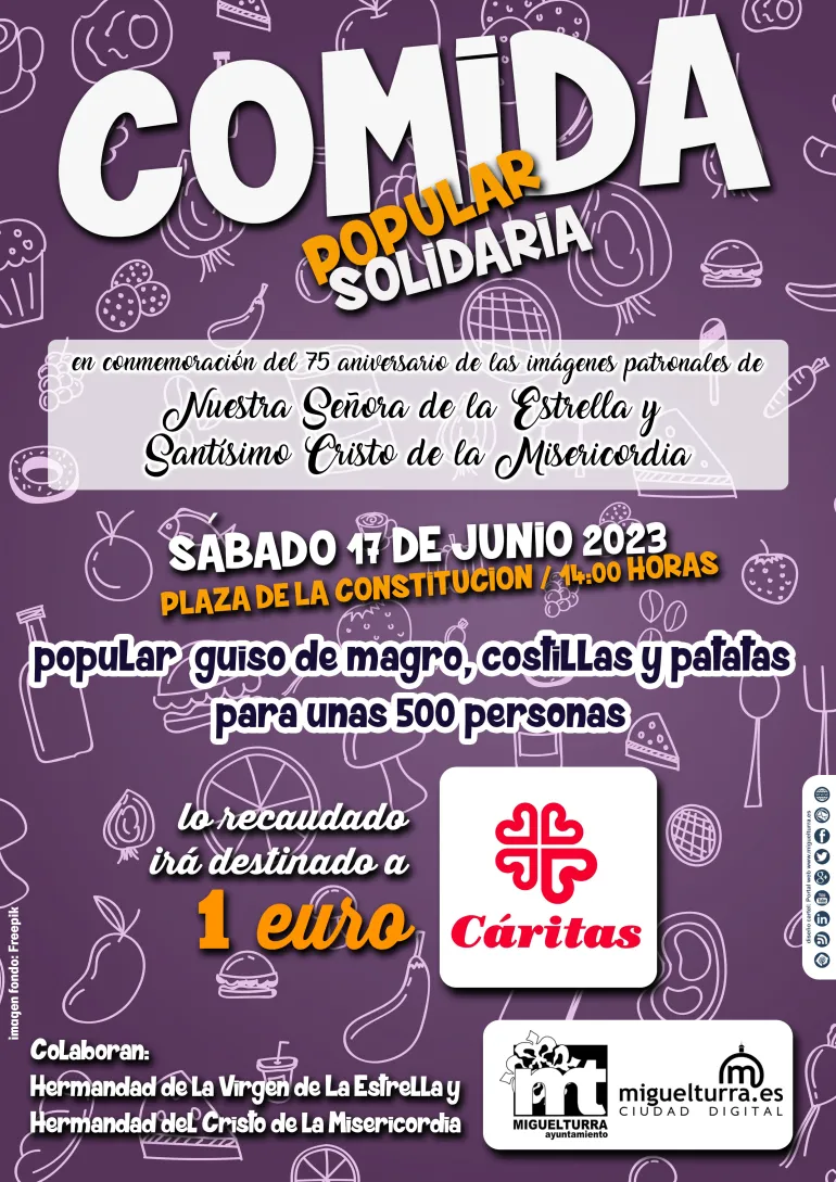 imagen comida popular solidiaria, junio 2023