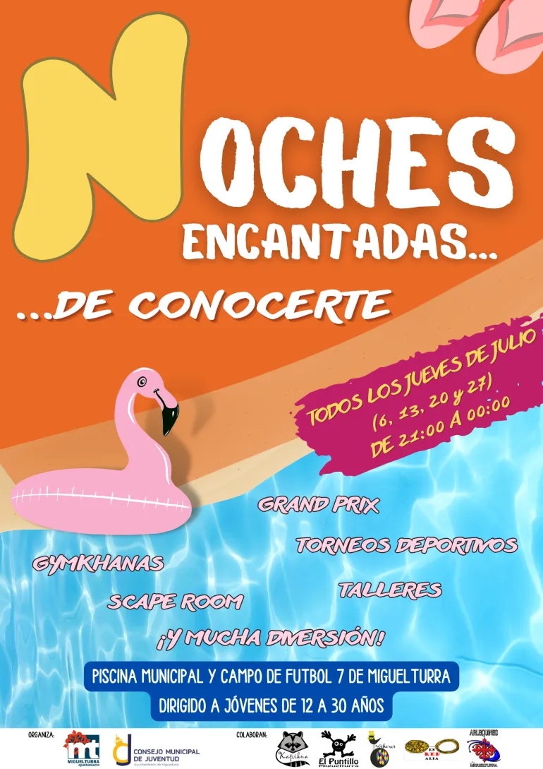 cartel noches encantadas conocerte julio 2023