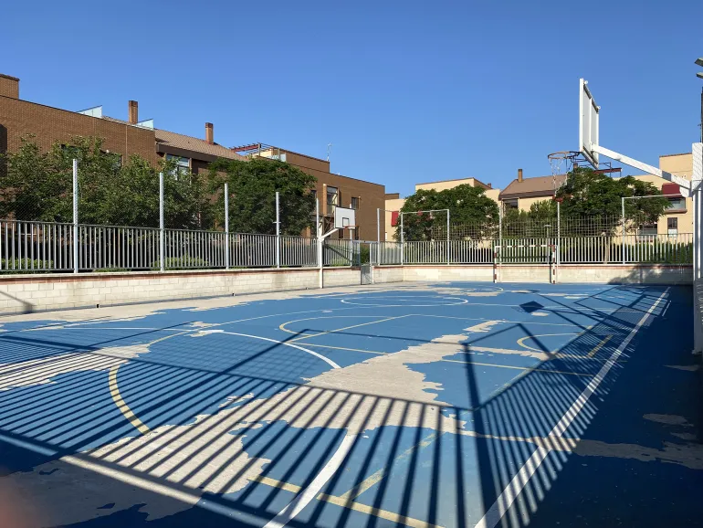 pista deportiva de Miguelturra, junio 2023