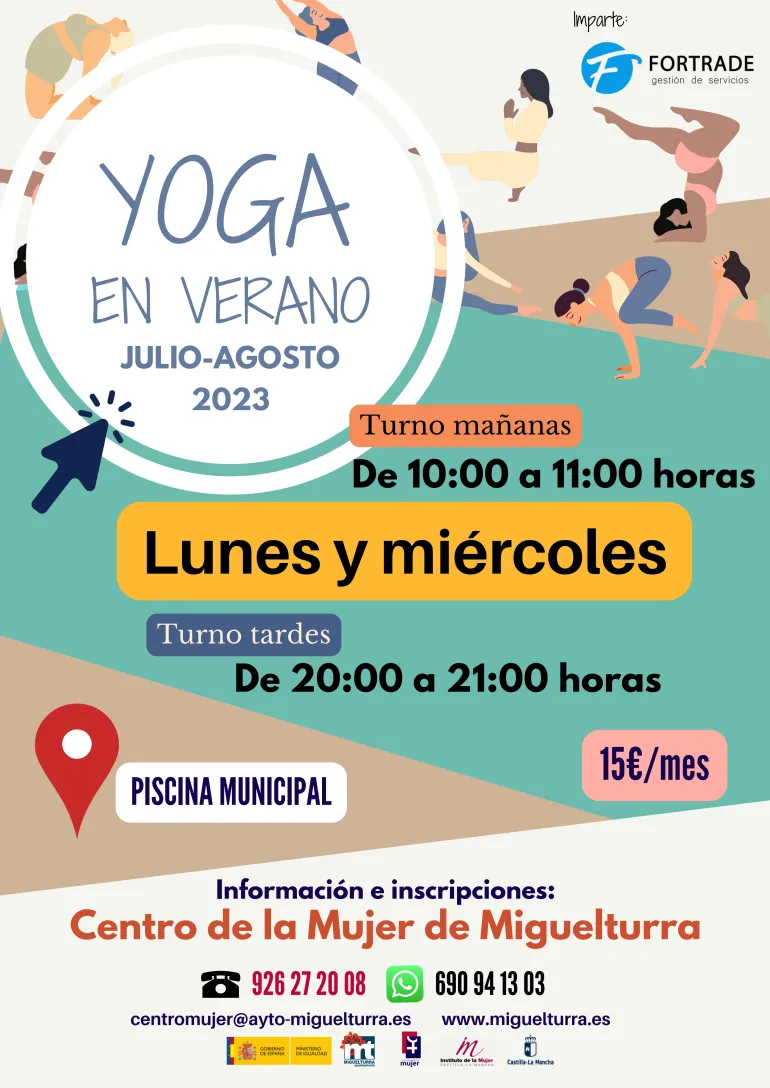 yoga en verano 2023, centro de la mujer imagen 2