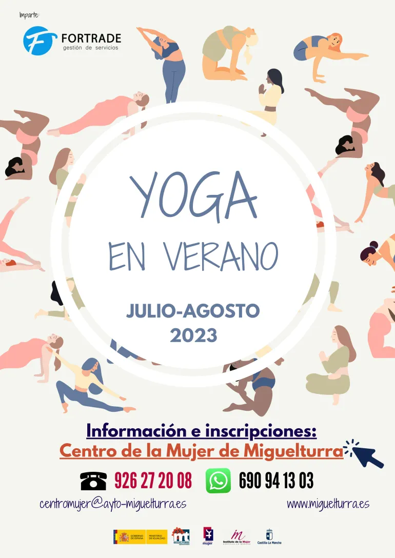 yoga en verano 2023, centro de la mujer imagen 3