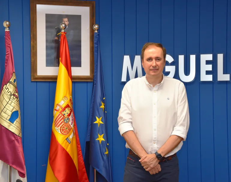 Luis Ramón Mohíno López, Alcalde de Miguelturra, imagen de julio de 2023