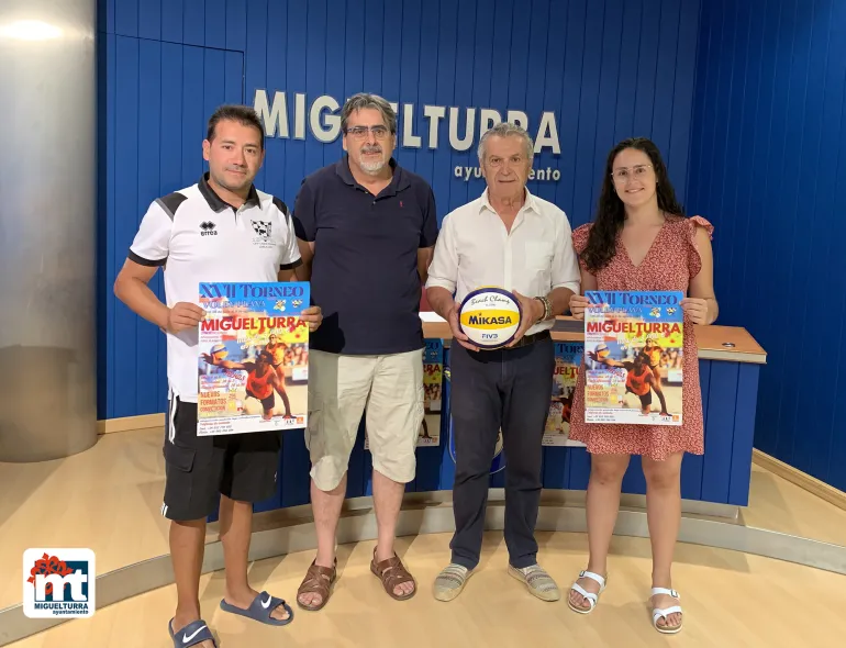 Presentación Torneo Vóley Playa Miguelturra 2023