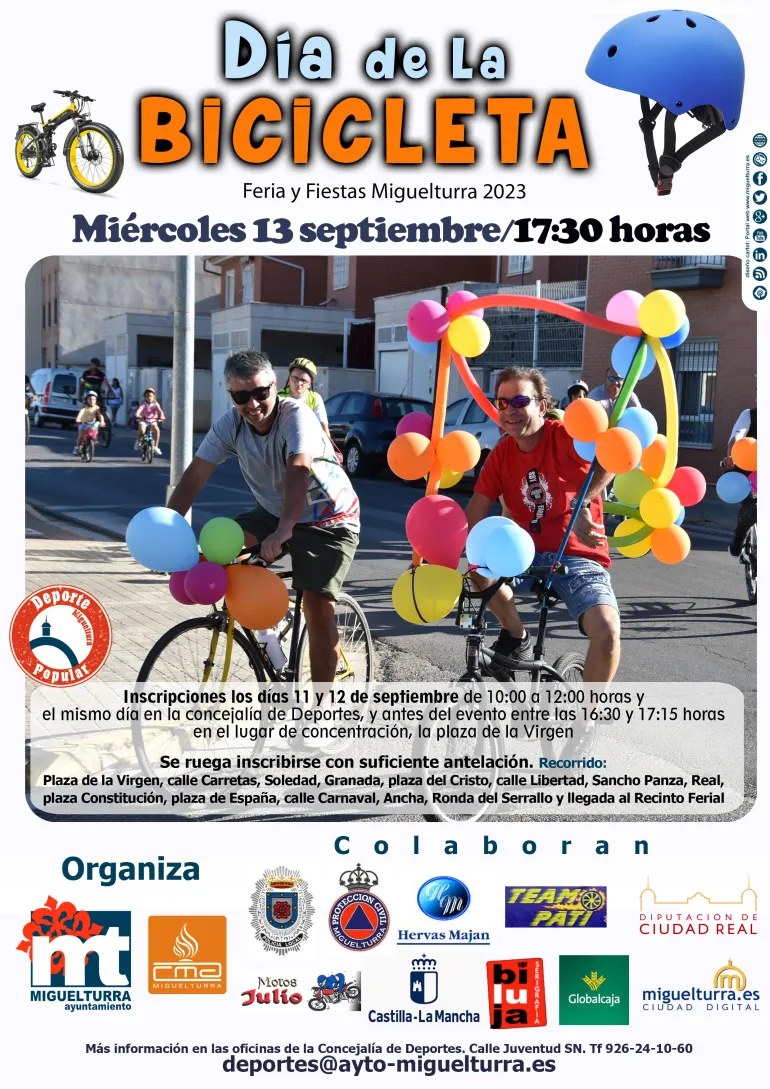 Día de la Bicicleta, ferias 2023 Miguelturra