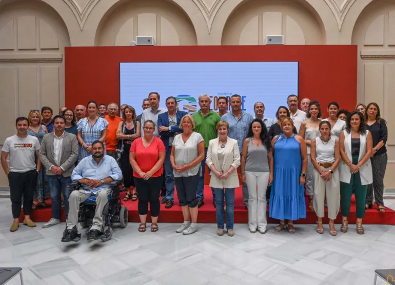 imagen de la reunión proyecto Geoparques, agosto de 2023