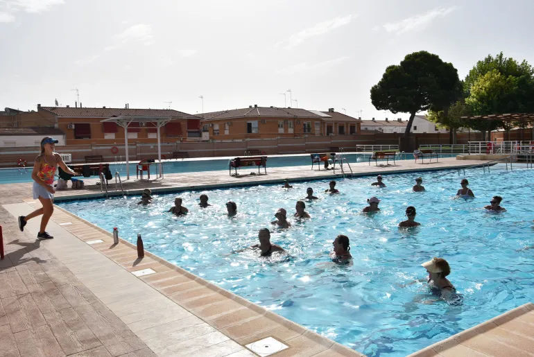 imagen 1 de la piscina municipal, Miguelturra agosto de 2023