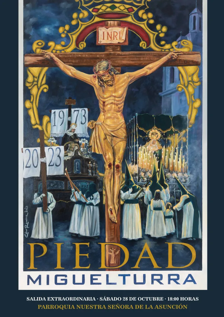 cartel aniversario Cristo de la Piedad, septiembre 2023