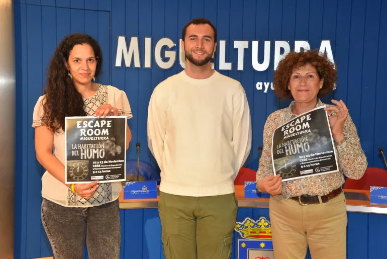 Presentación de las actividades hábitos saludables jóvenes, Miguelturra noviembre de 2023