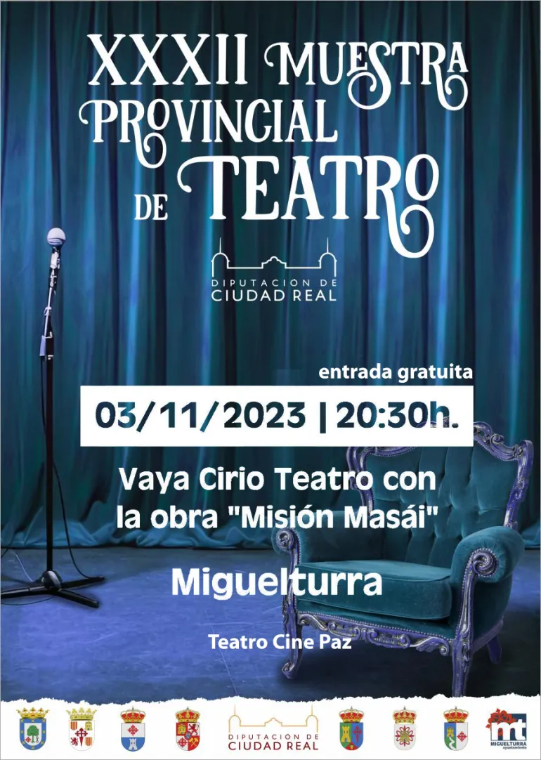 teatro miguelturra 3 noviembre 2023