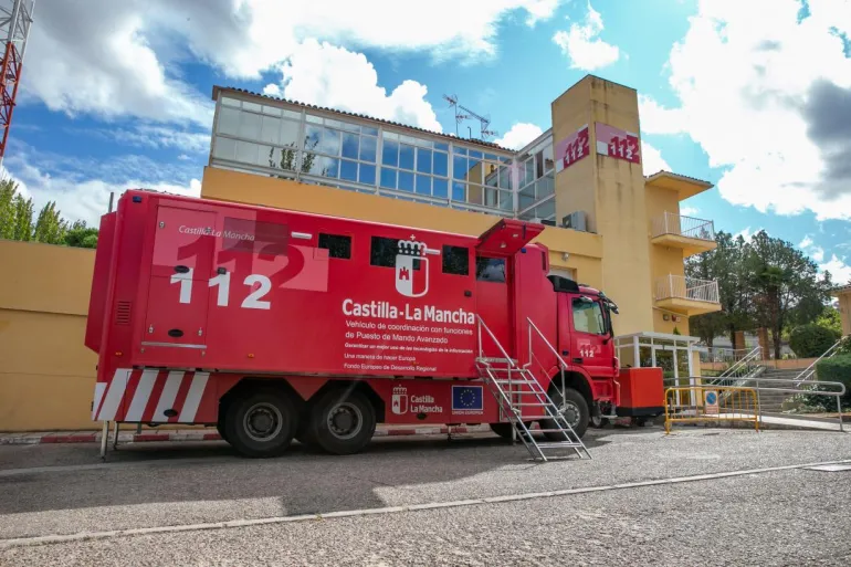 camión emergencias 112 Castilla-La Mancha
