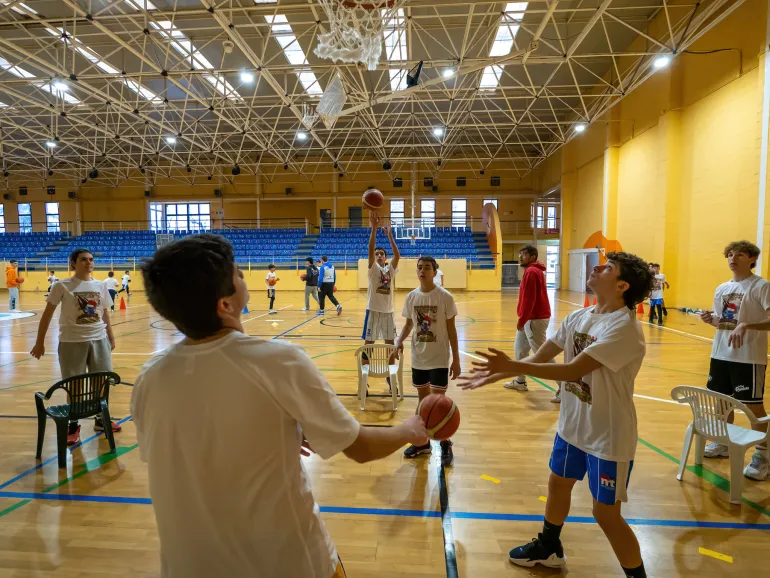 clinic baloncesto Navidad 2023, imagen 1