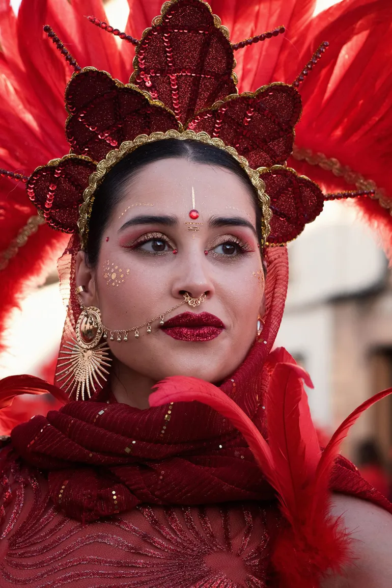 Princesa de Oriente, Carlos Prieta, II premio fotografía carnaval Miguelturra 2024