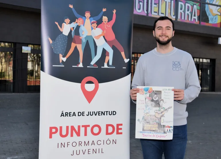 Presentación de actividades día del libro, juventud, Miguelturra abril de 2024