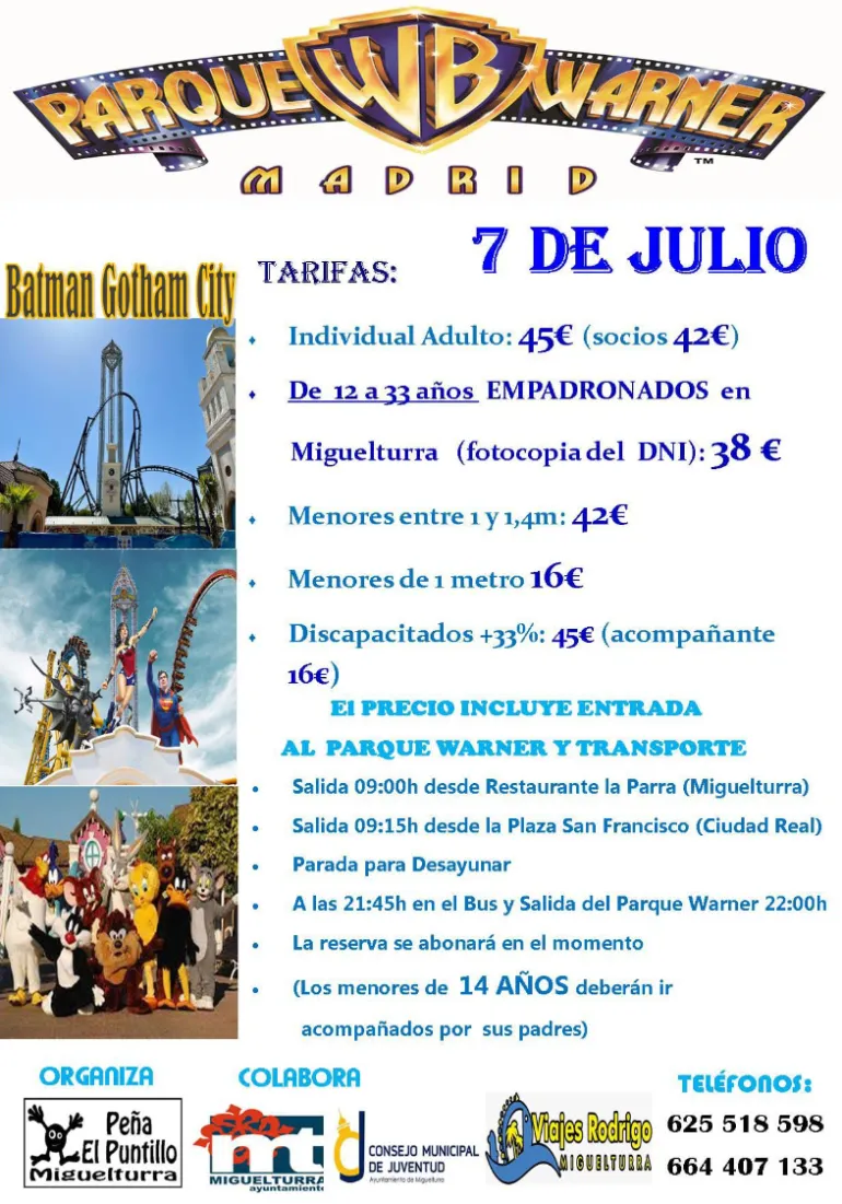viaje a la Warner, julio 2024, imagen 2