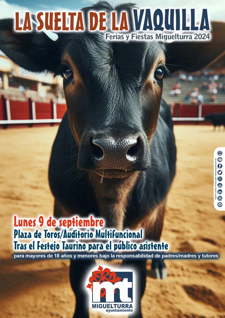 cartel vaquilla ferias 2024