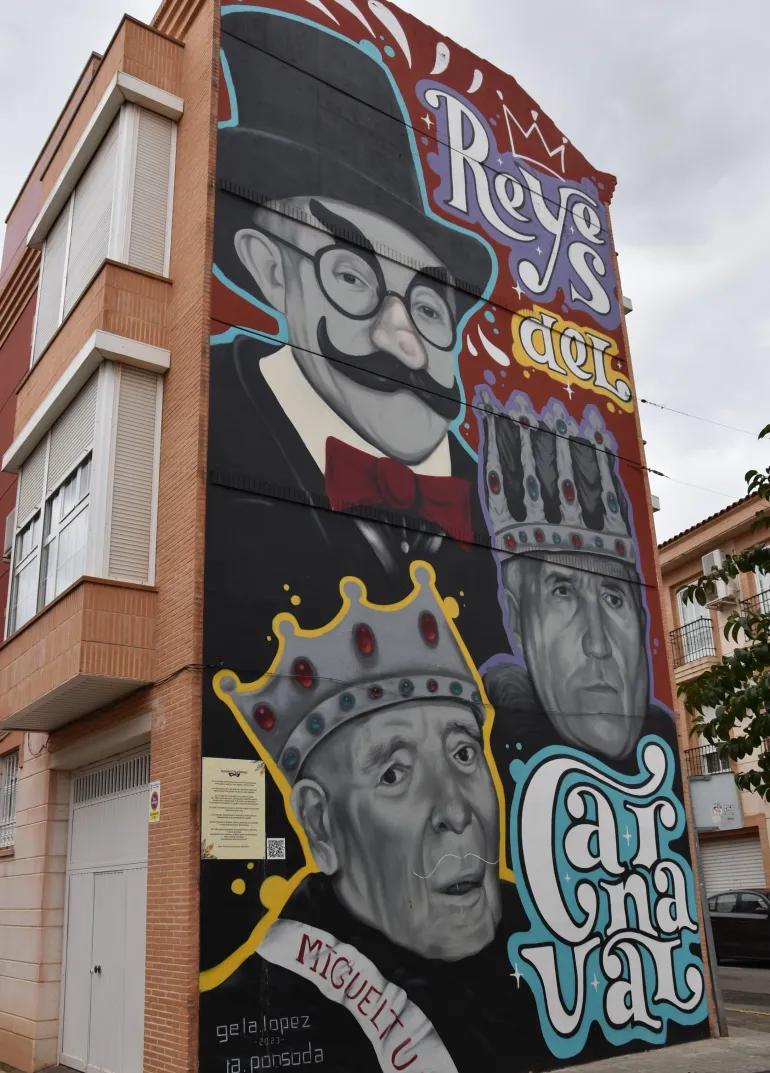 Mural de los reyes del carnaval, Miguelturra