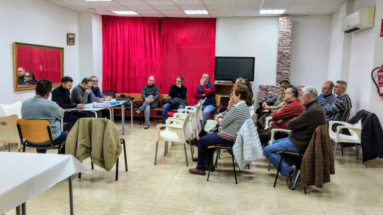 junta general asociación Malastardes, Miguelturra febrero 2025