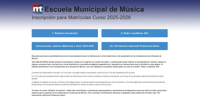 noticiamatriculaescuelamusicajunio2025