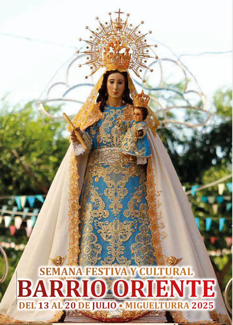 Semana Festiva del Barrio Oriente, Miguelturra julio de 2025