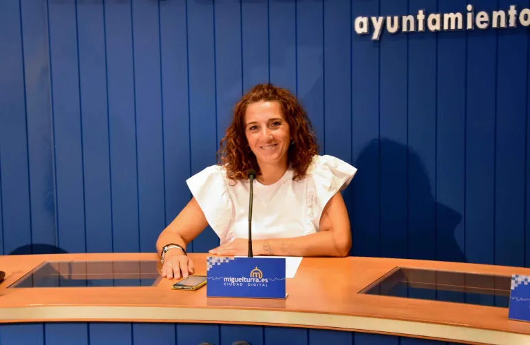 Caridad Sánchez, presentación pantalla Eurocopa Femenina, Miguelturra 2025
