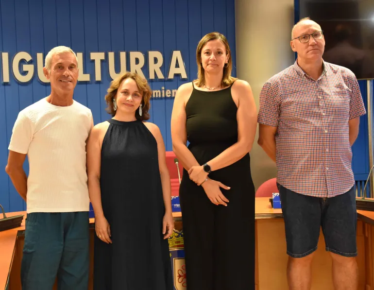 Presentación pregonero y churriegos ejemplares, Miguelturra ferias 2025