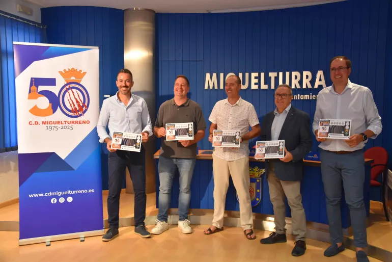 Presentación décimo lotería Miguelturreño 2, Miguelturra julio de 2025