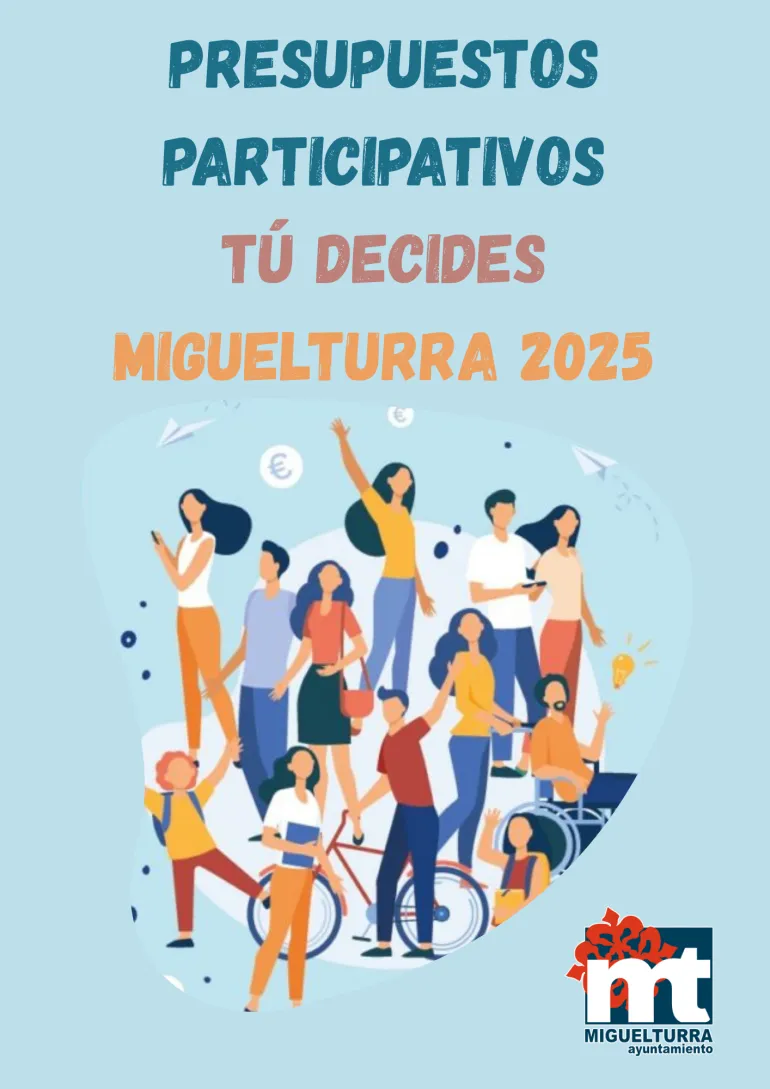 Flayer 2 Presupuestos Participativos, Miguelturra 2025