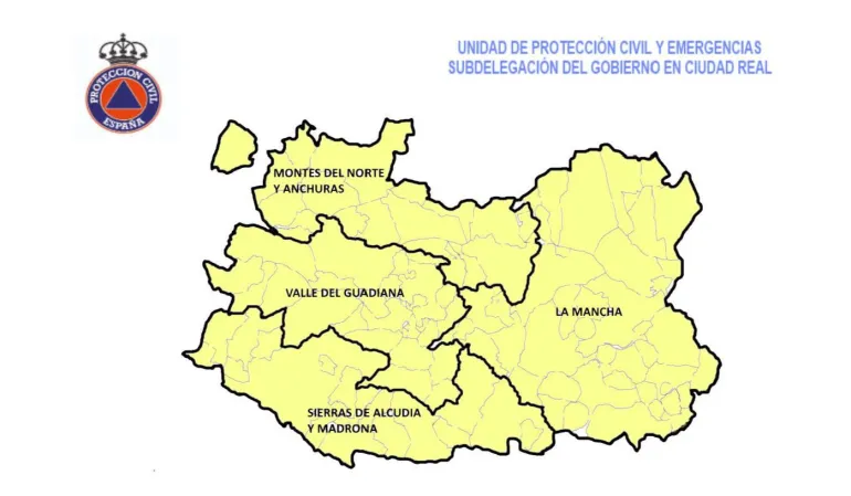 Mapa de alertas 1 de agosto  protección civil