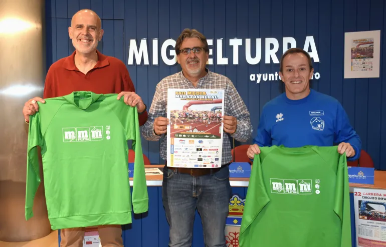 Presentación XXII Media Maratón Rural "Villa de Miguelturra", Miguelturra noviembre 2025