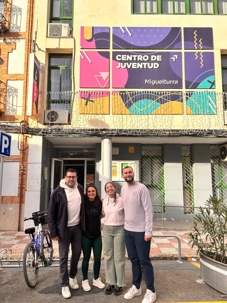 Recibimiento nueva voluntaria europa EmpuG, Miguelturra noviembre 2025