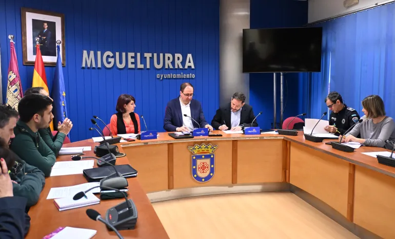 Firma adhesión a Viogén2, Miguelturra enero de 2026