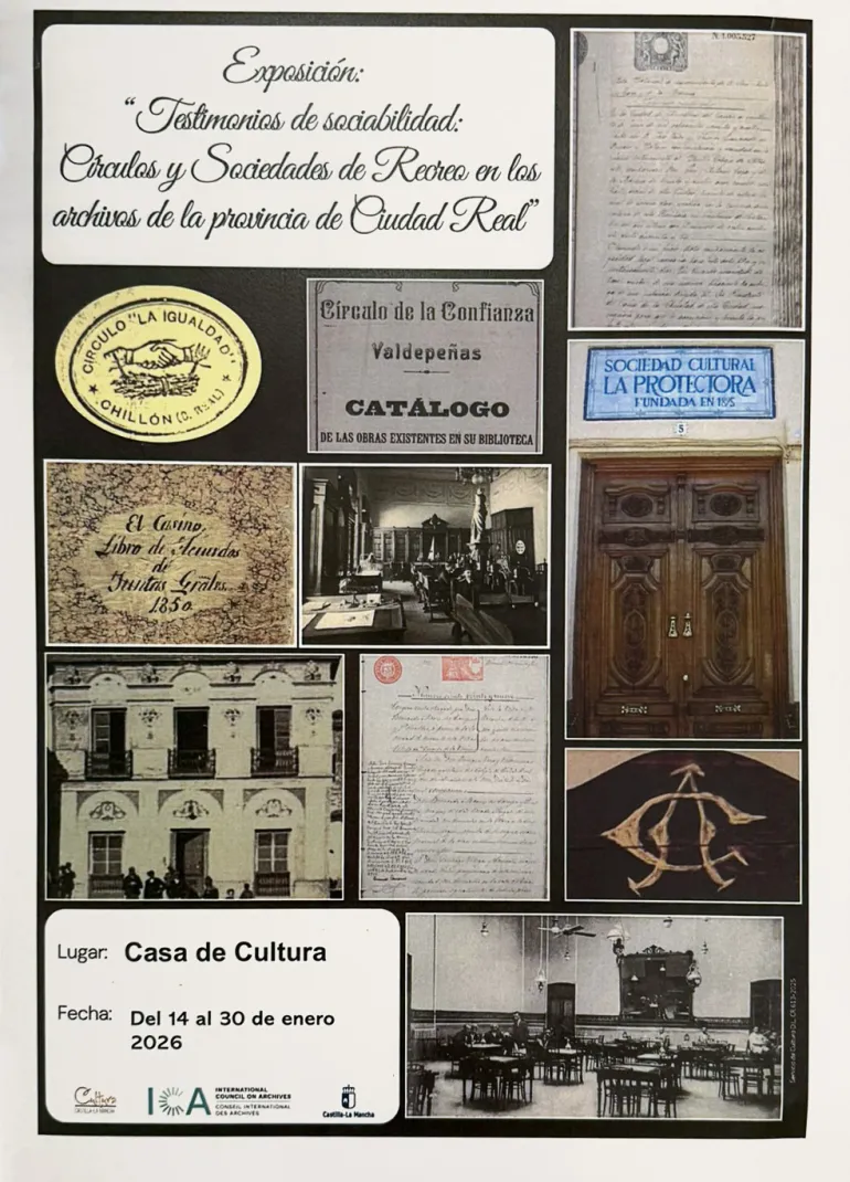 Imagen exposición Testimonios de Sociabilidad, Miguelturra enero de 2026