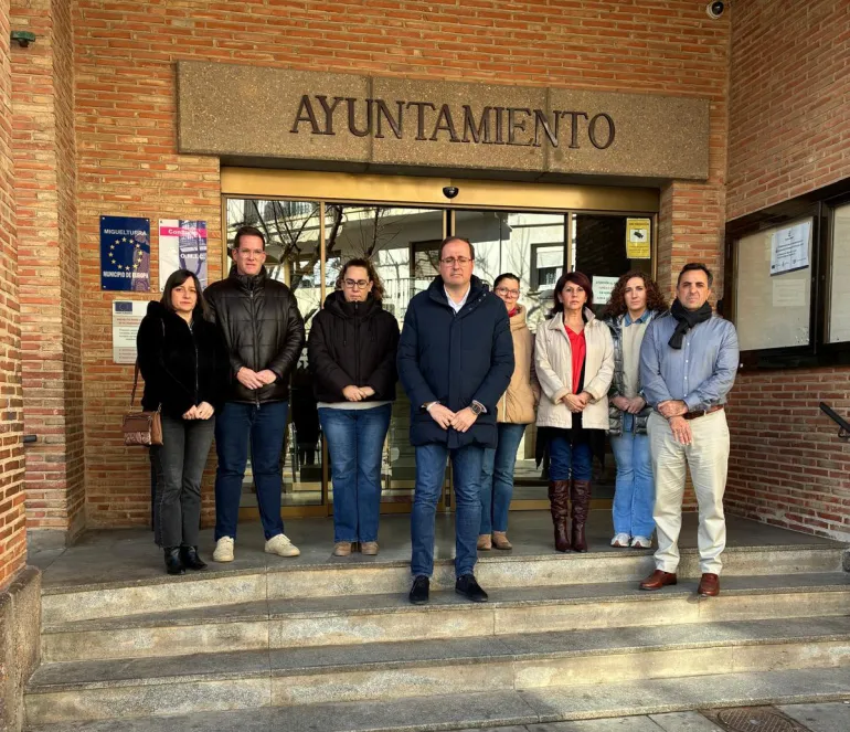 Minuto silencio accidente ferroviario Adamuz, Miguelturra enero 2026