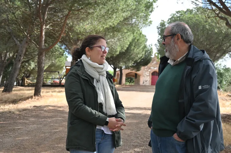 Preparativos romería en Sierra San Isidro, Miguelturra mayo 2026
