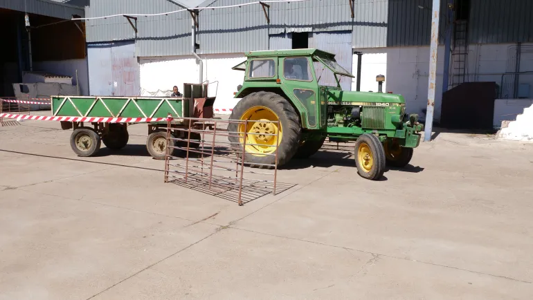 Migas y habilidad con tractor 1, San Isidro, Miguelturra mayo 2026