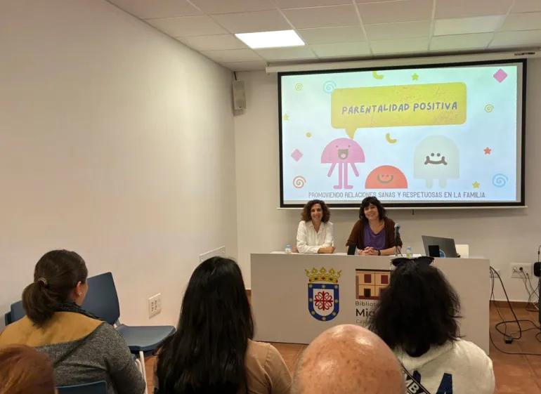 Charla parentalidad positiva, Miguelturra mayo 2026