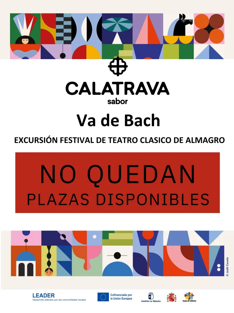 Cartel Excursión Festival de Almagro, Plazas Agotadas, Miguelturra 2026