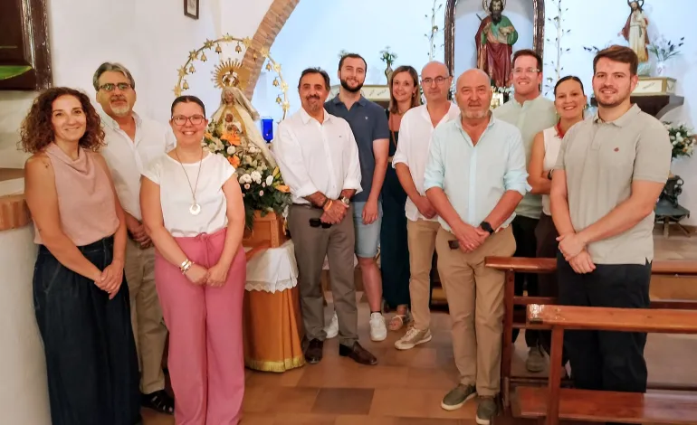 Imagen de la procesión de la Virgen Blanca en Peralvillo, miguelturra julio de 2025, imagen 1