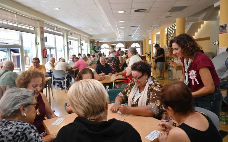 Bingo centro de día, Dia Personas Mayores, Miguelturra octubre de 2026