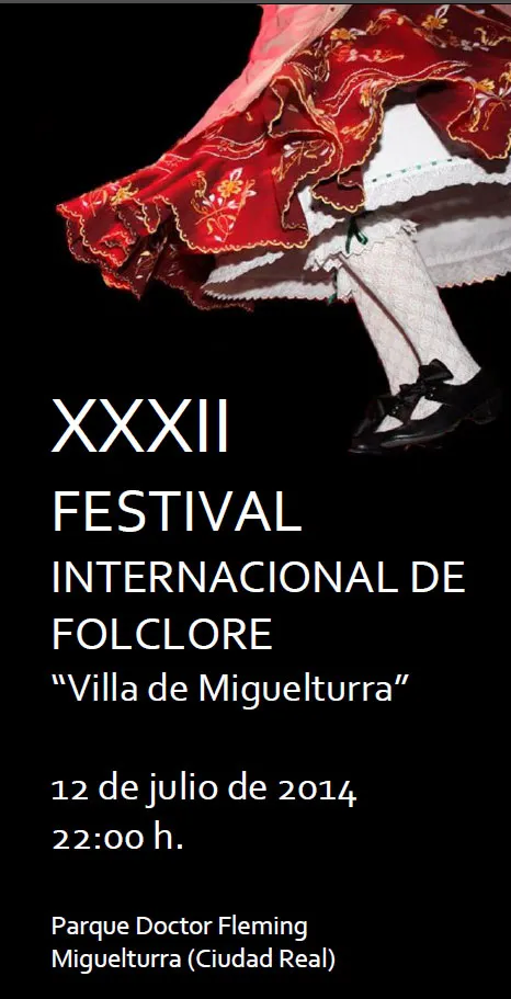 agenda imagen Festival Folclore, julio 2014