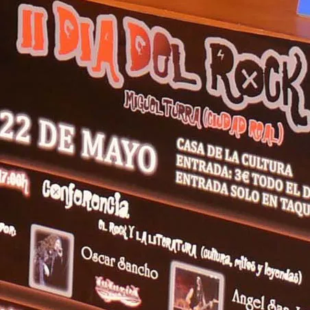 agenda imagen parte del cartel Segundo Día Rock