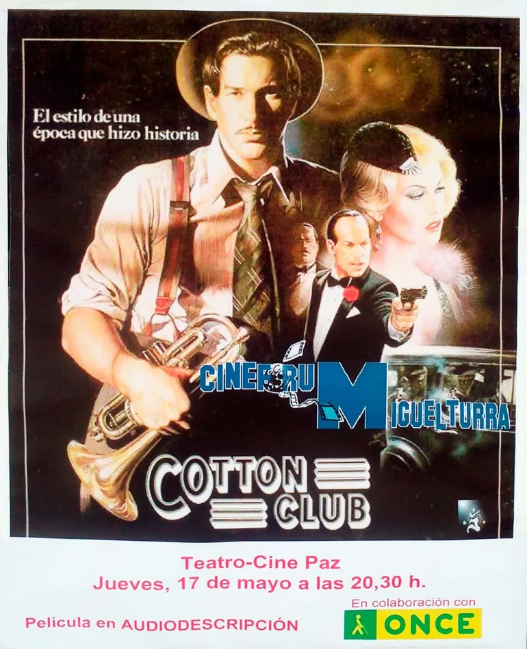 agenda  imagen de la película Cotton Club